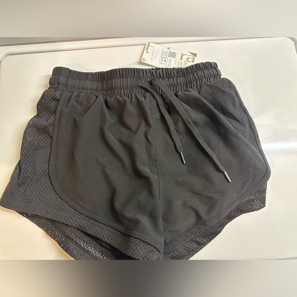 Black spirts shorts really comfy and new with a tag.